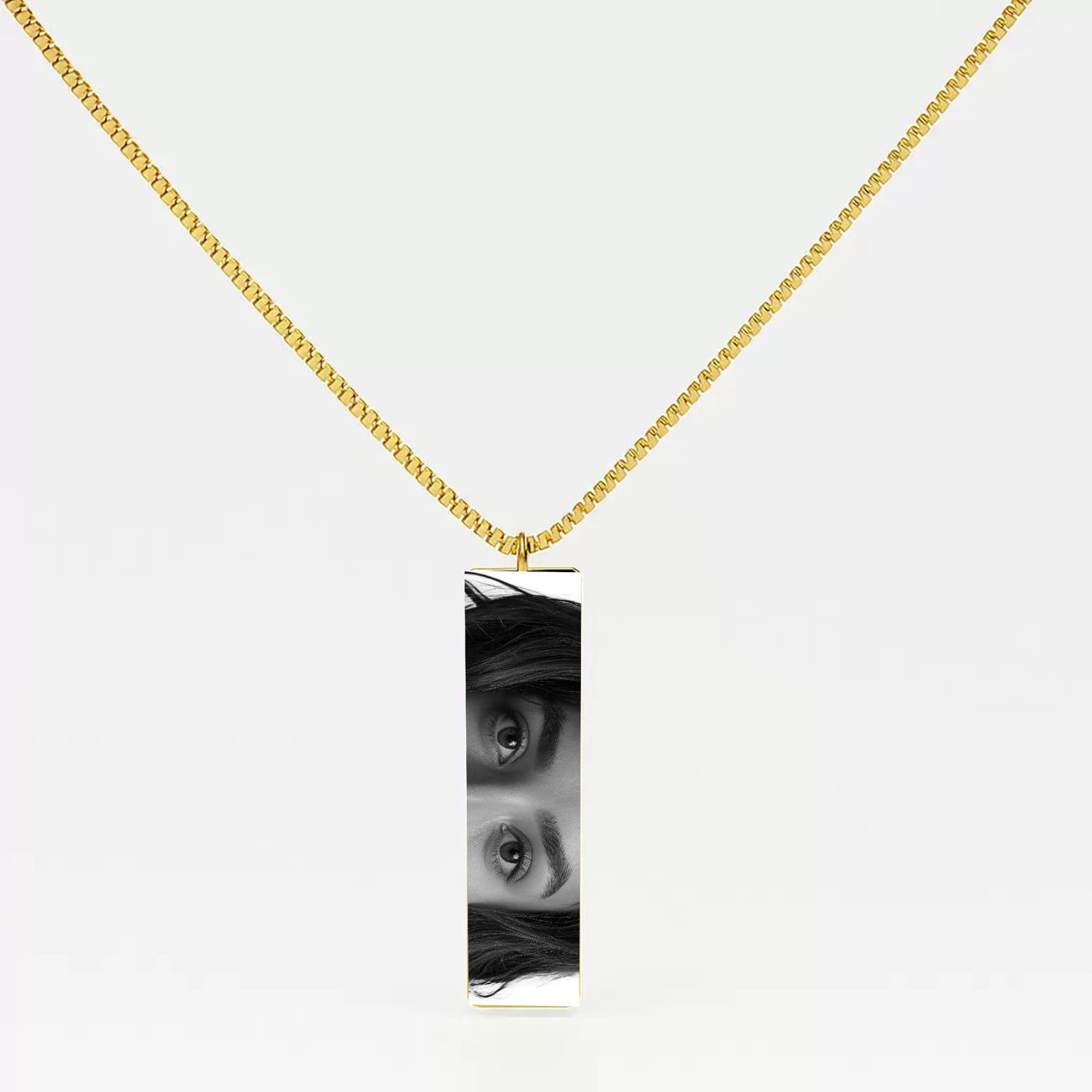 Personalized Eye Photo Necklace