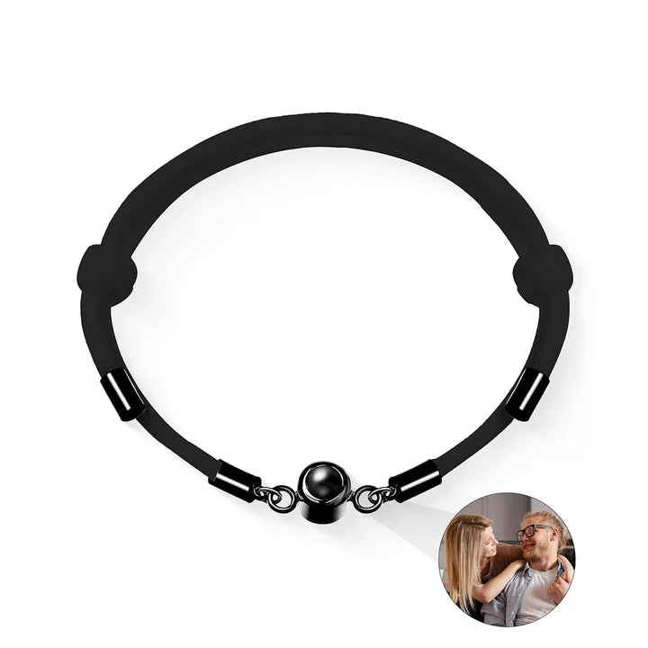 Personalized Photo Projection Bracelet