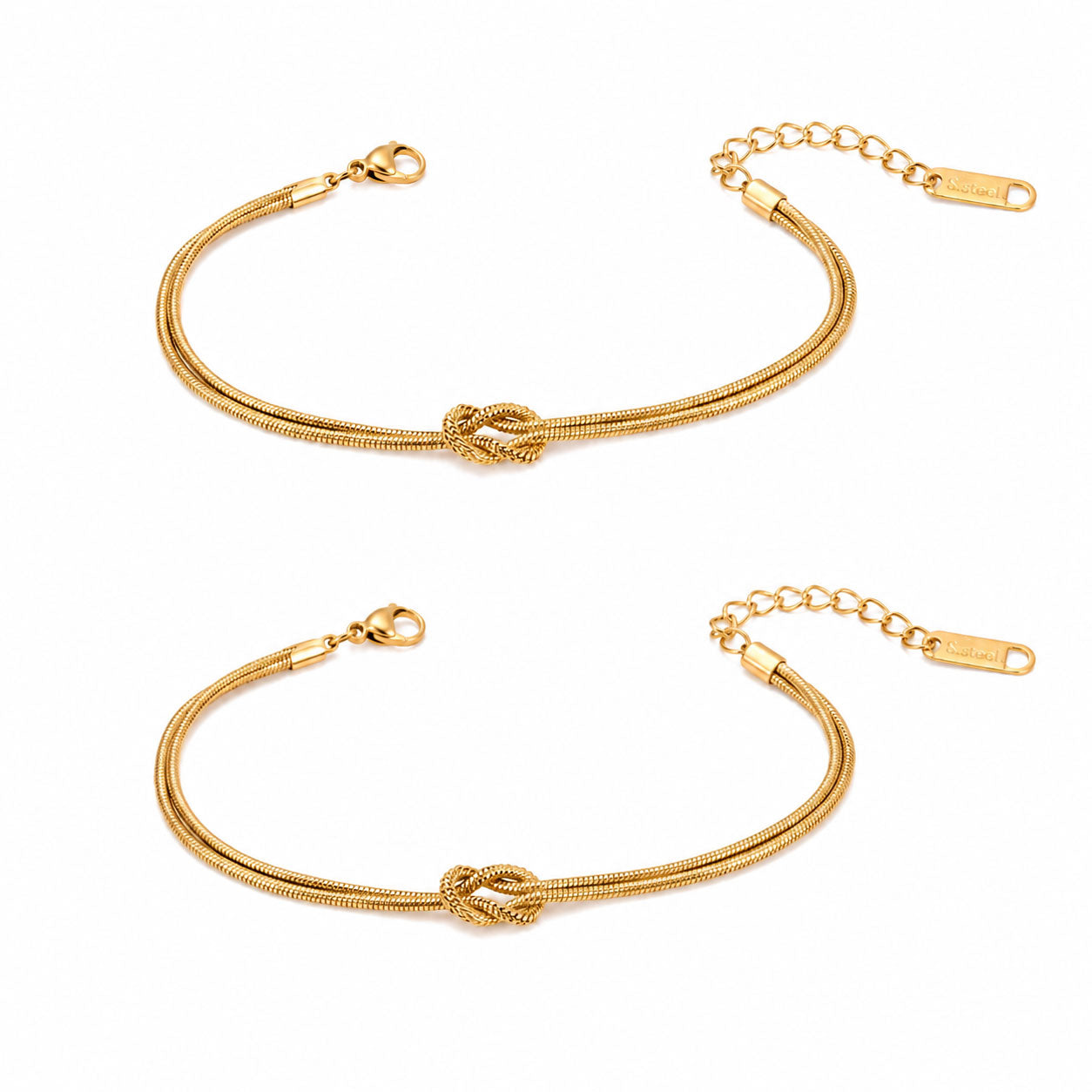 Partner Knot Bracelets