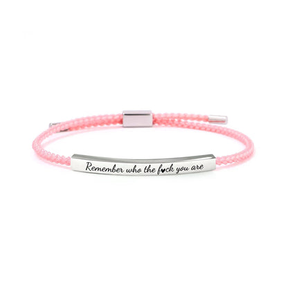 Don't Let The Hard Days Win Bracelet