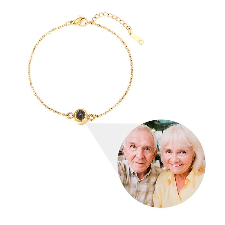 Personalized Photo Projection Bracelet