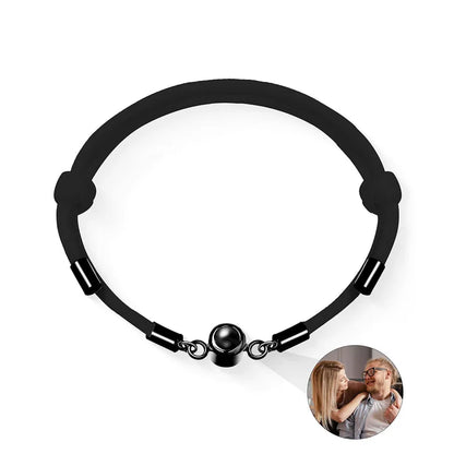 Personalized Photo Projection Bracelet