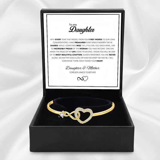 To my Daughter - Forever Connected Bracelet Set