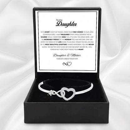 To my Daughter - Forever Connected Bracelet Set