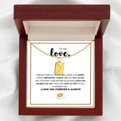 "Love Letter" Necklace Gift Set