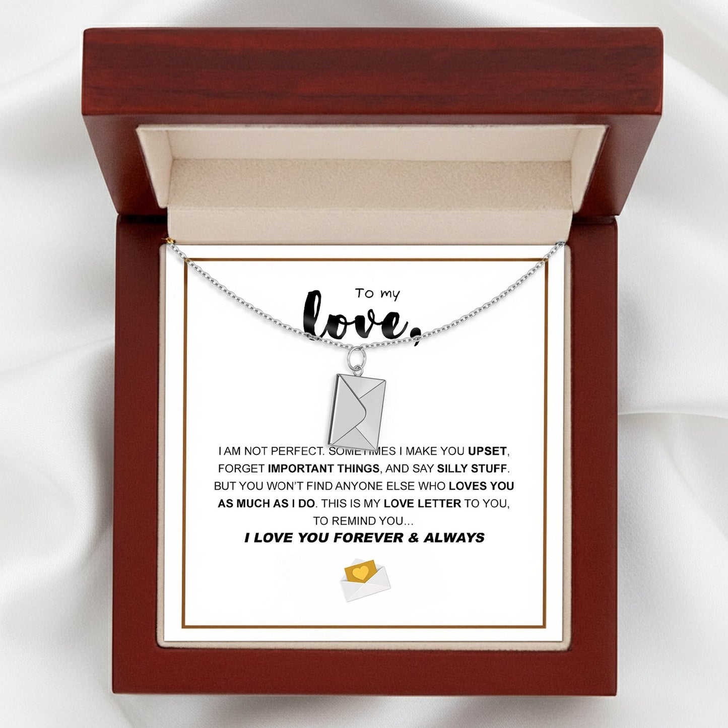 "Love Letter" Necklace Gift Set