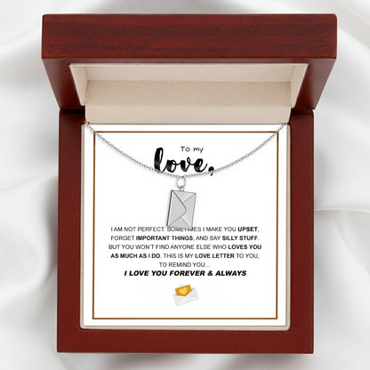 "Love Letter" Necklace Gift Set