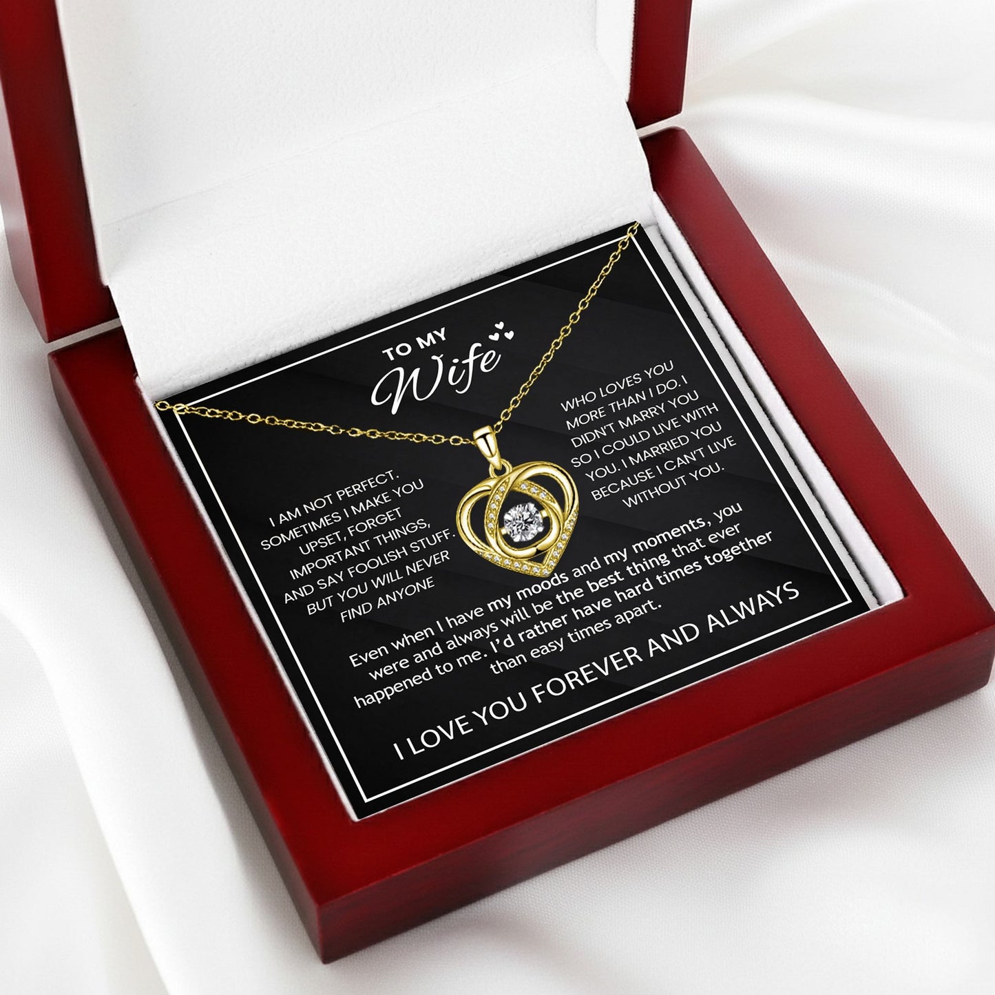 To My Love - Forever & Always Necklace