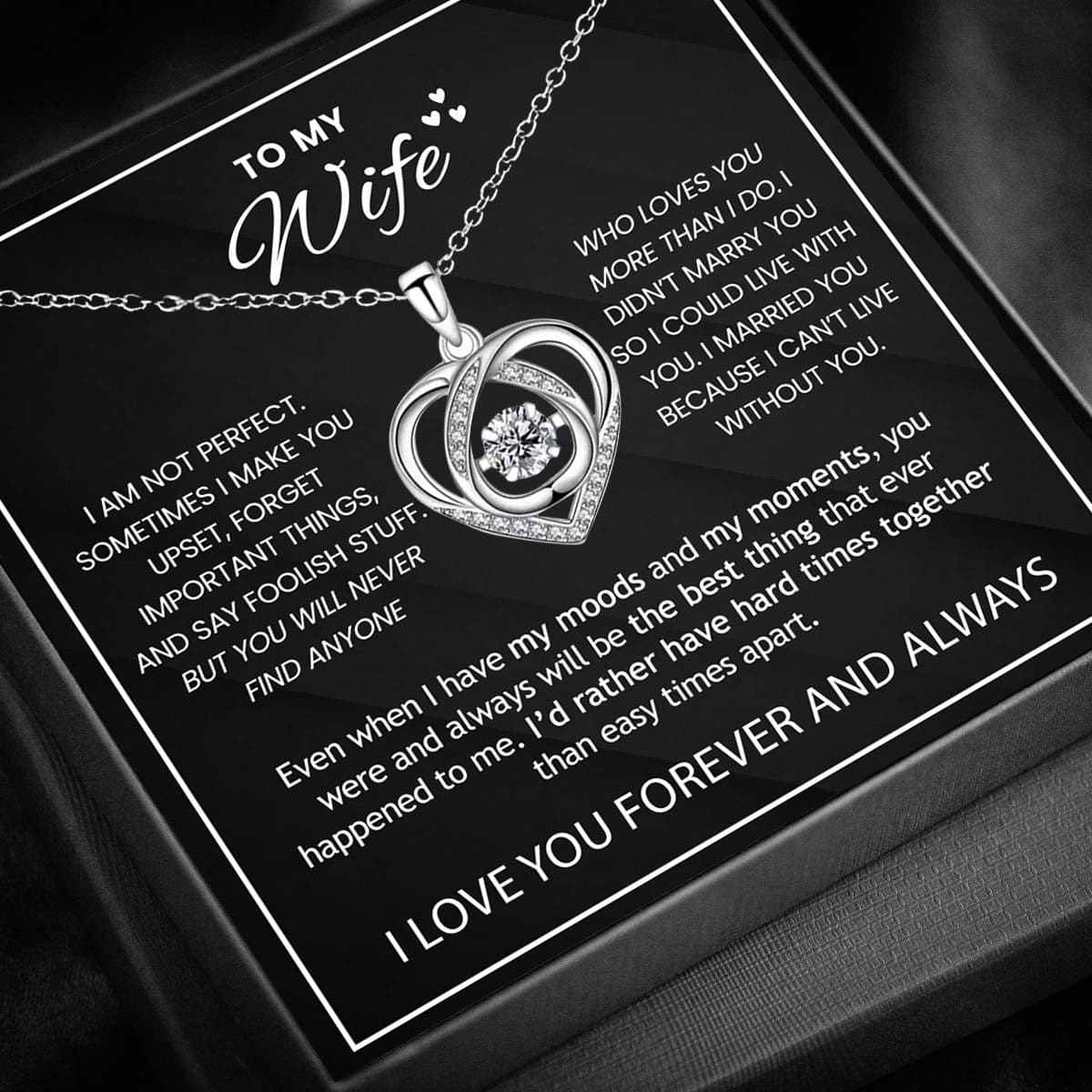 To My Love - Forever & Always Necklace
