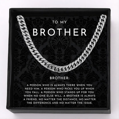To My Brother Necklace