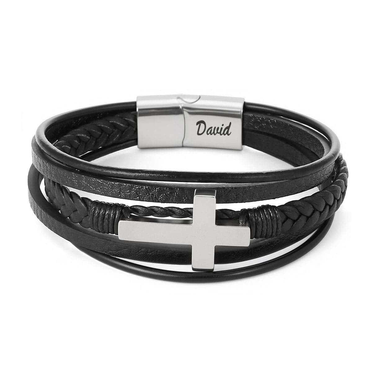 To My Grandson -  Forever Guardian Bracelet Set