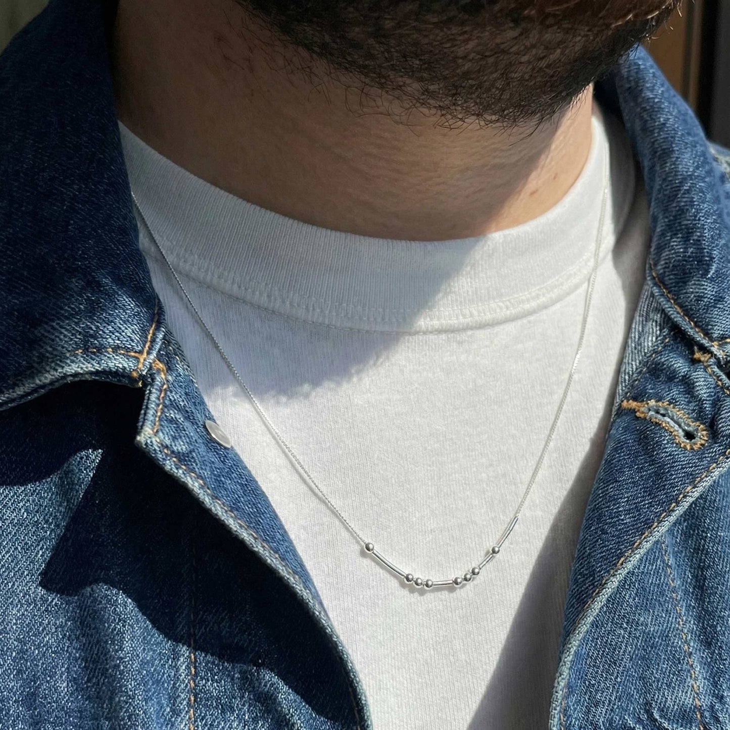 Morsecode Necklace Gift Set