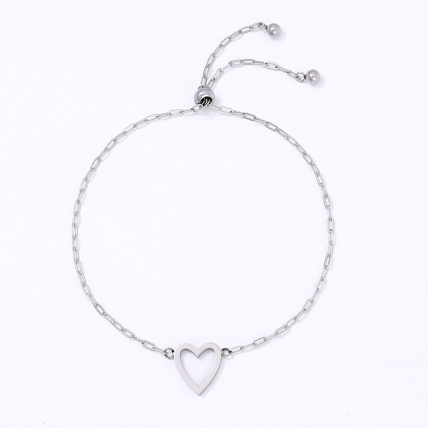 Matching Hearts Bracelet Set