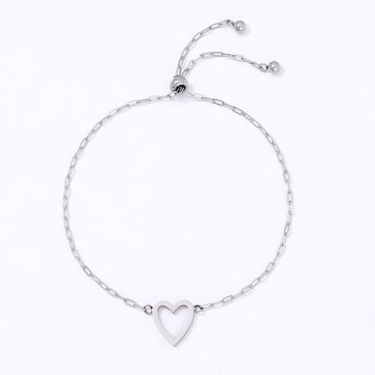 Matching Hearts Bracelet Set