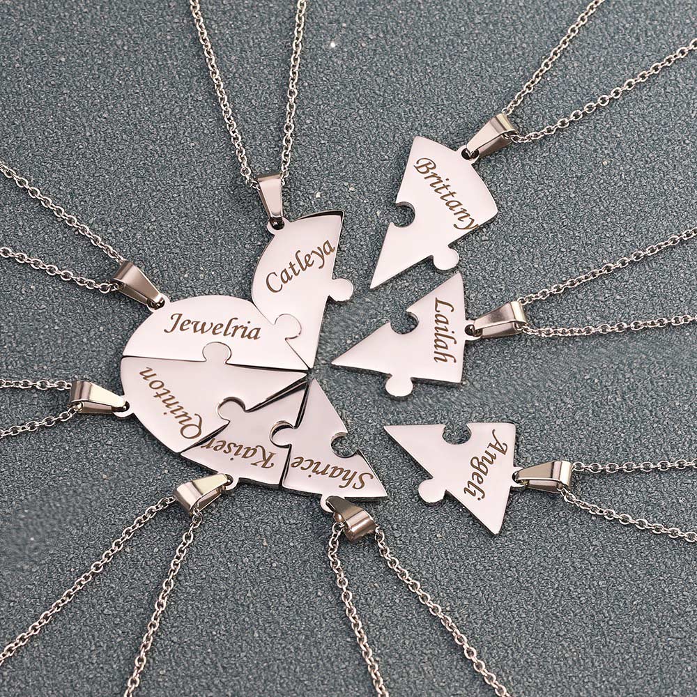 Custom Puzzle Necklace
