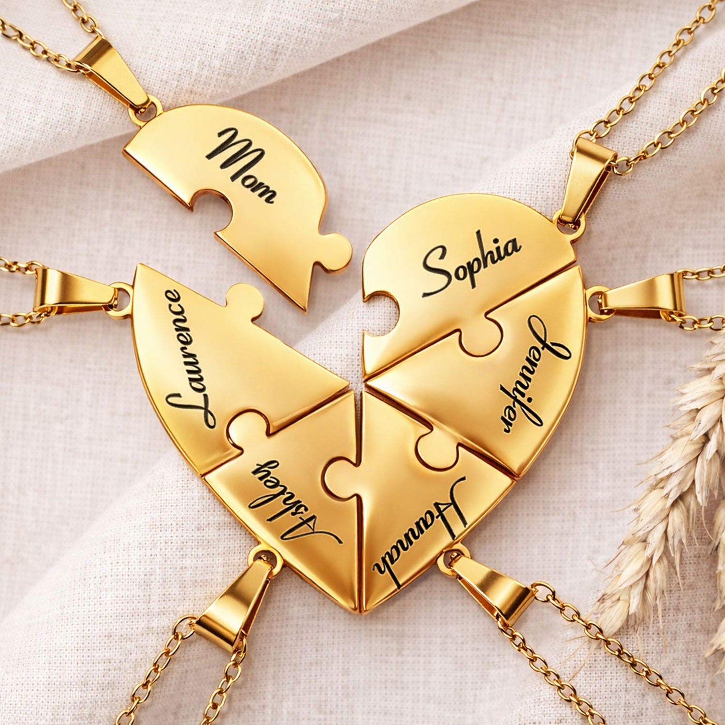 Custom Puzzle Necklace