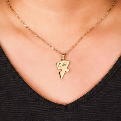 Custom Puzzle Necklace