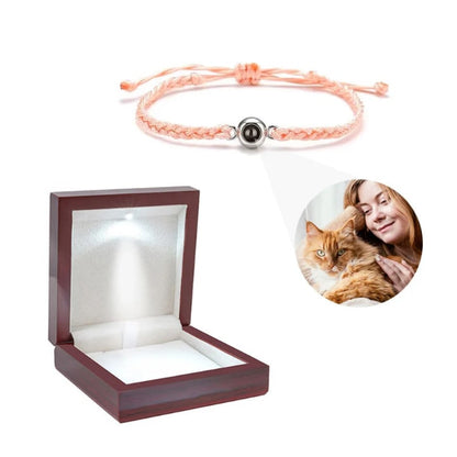 Personalized Photo Projection Bracelet