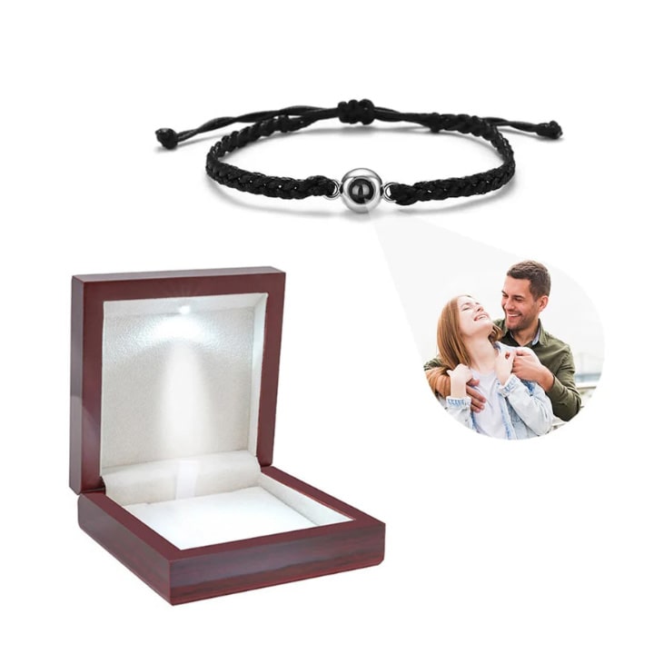 Personalized Photo Projection Bracelet