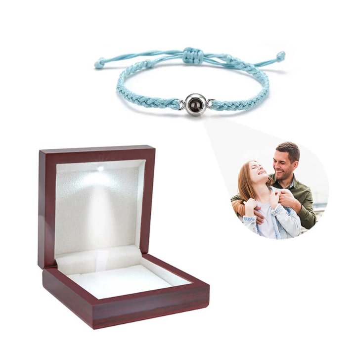 Personalized Photo Projection Bracelet