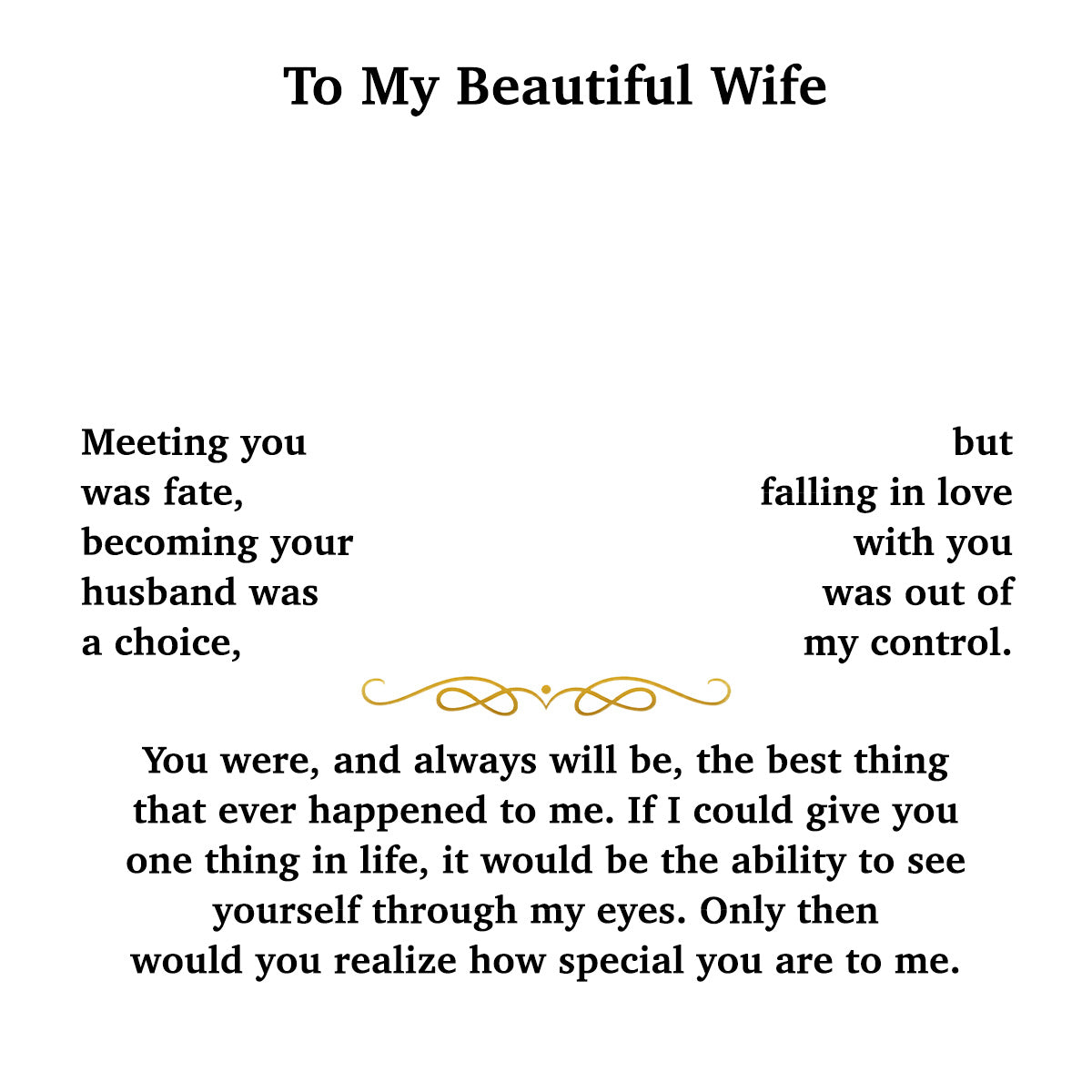 To My Wife - Forever Love Necklace Gift Set