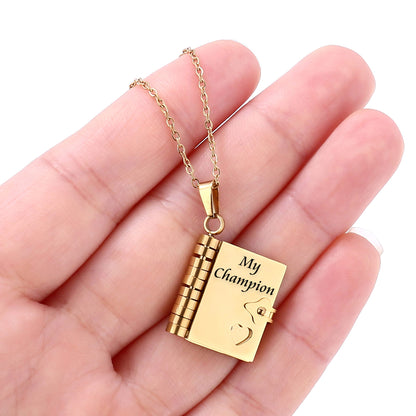 My Champion Necklace - To My Son
