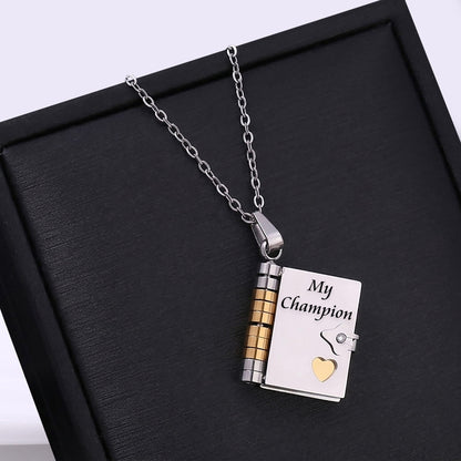 My Champion Necklace - To My Son