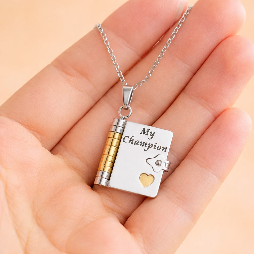 My Champion Necklace - To My Son