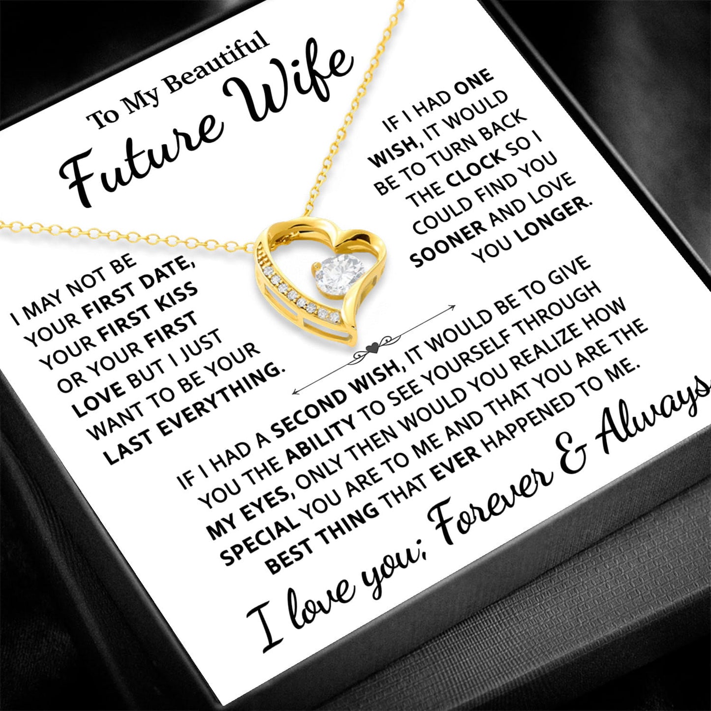 To My Future Wife